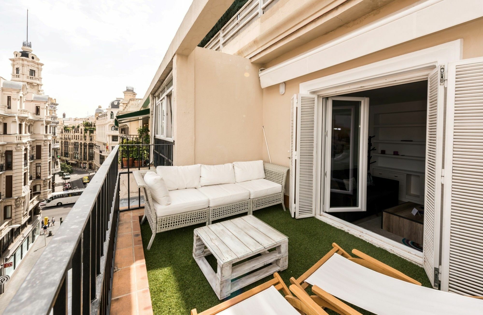 Gran Via Terrace City Center Madri Exterior foto